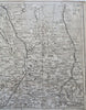 Saxony Holy Roman Empire Germany Bautzen Gorlitz 1761 Gibson detailed map