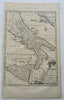 Southern Italy Kingdom of Naples & Sicily 1760 Bowen decorative map