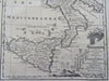 Southern Italy Kingdom of Naples & Sicily 1760 Bowen decorative map