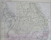 Eastern Australia New South Wales Queensland Victoria 1883 Weller-Blackie map