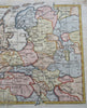 Seven United Provinces Netherlands Low Countries Holland 1780 Bonne map