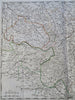 Lyonnois France Bourbon Auvergne Lyon La Marche c. 1700 Sanson detailed map