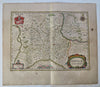 Germany County of Erbach Holy Roman Empire 1644 Jansson folio map