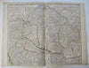 Kingdom of Hungary Hapsburg Lands Croatia Slavonia 1761 Delisle folio map