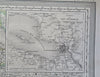 Russian Empire Ukraine Poland Crimea Black Sea Finland 1863 Dyonnet engraved map