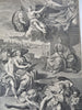 Picart Allegory Winged Angels Cherubs 1713 van der Gouwen engraved frontis print