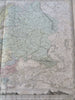 Europe German Confederation France Russia Ottomans 1863 Dufour engraved map