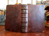 Festivals of Year 1734 Religious Homilies Lyon scarce French leather book