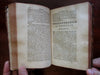 Festivals of Year 1734 Religious Homilies Lyon scarce French leather book