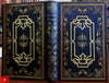 American gilt decorative leather binding 1848 gorgeous book Poems by Willis