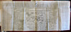 Ancient World of Patriarchs Syria Holy Land Nile valley Egpyt 1720 Chatelain map