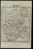 Poland 1836 Tardieu Perrot miniature map