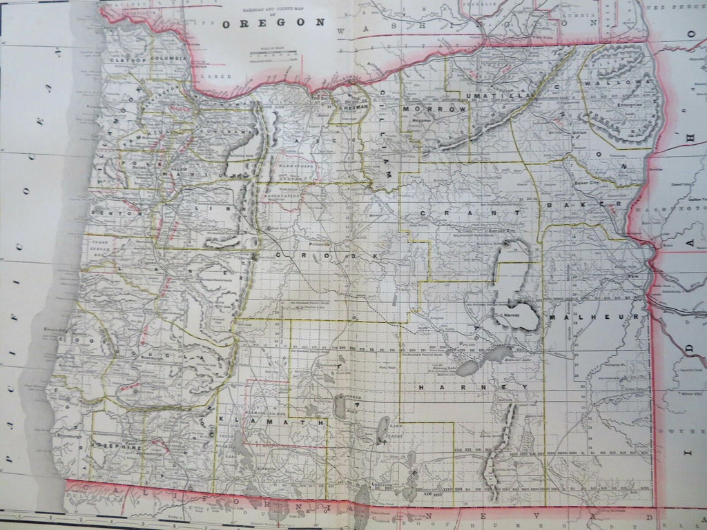Oregon Rmls Map Large Map Of Oregon