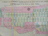 Corp. of New York City Common Lands Manhattan Knickerbocker Families 1871 map