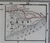 Minnesota Twin Cities Minneapolis St. Paul Duluth c. 1880's-90 Cram large map