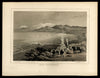 Hakodate Hakodadi Japan Telegraph Hill Harbor View 1856 Perry Expedition print