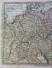 Holy Roman Empire Germany Bohemia United Provinces 1761 Buache DeLisle map