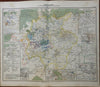 Germany During the 30 Years' War Holy Roman Empire 1848 Mahlmann historical map