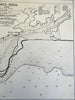 Black Rock Connecticut 1901 Eldridge detailed coastal nautical survey