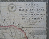 Dacia Pannonia Illyria Roman Provinces Albania 1826 Brue large detailed map