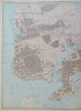 Plymouth Devonport Stonehouse Devon England 1881 Weller detailed city plan