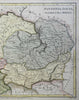 Roman Danubia Pannonia Illyria Dacia Moesia 1801 Wilkinson historical map