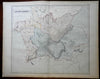 Ancient Germany Germanic Tribes Vandals Suebi 1855 Philip Historical map