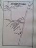 Milton Adamsville Unionville Norfolk County Massachusetts 1871 detailed map