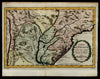 Paraguay Rio de la Platte Uruguay South America Brazil 1756 Bellin map