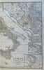 Roman Italy Rome Scyracuse Sicily Etruria 1865 Stulpnagel Historical map