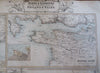 Southwest U.K. Coastal Tows Cardiff Bristol Swansea c. 1855-60 Fullarton map