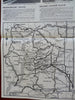 Boulder Colorado City Plan Sightseeing Info c. 1950 tourist map & brochure