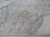 United States New England New York Pennsylvania Ohio c. 1855-60 Fullarton map