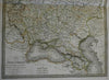 Russia in Europe Ukraine Crimea Latvia Estonia 1829 Lapie large folio map