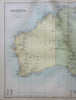 Australia Queensland New South Wales Victoria Melbourne 1876 A. & C. Black map