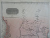 British North America Vancouver British Colombia 1903 Arrowsmith historical map