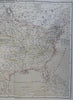 United States Texas Florida California New York 1885 Flemming detailed map
