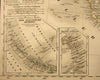 North America British Canada Mormon city named 1856 Leipzig rare antique map