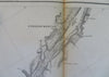 Rappahannock River Virginia Fredericksburg Moss Neck 1856 Coastal Survey chart