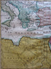 Mediterranean Arabia c. 1740 Covens & Mortier Armenia fine antique map