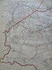 Newton Brookline Boston Massachusetts City Plan 1891 Walker folio map