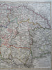 Ungarn Kingdom of Hungary Transylvania Budapest 1853 Stulpnagel detailed map