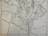 South Braintree Massachusetts 1876 Norfolk county detailed city plan map