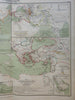 Ottoman Empire Ilkanate Tamerlane Asia Turkey 1848 Mahlmann historical map