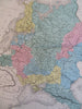 Russian Empire Poland Ukraine Finland Crimea c. 1870 Sarrazin map