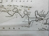 Ottoman Empire Sea of Marmara Constantinople Golden Horn Galata 1760 Bellin map