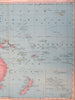 Oceania Malaysia Indonesia Polynesia Australia 1905 detailed very large nice map