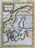 Norway Scandinavaia Sweden Baltic Sea Oslo Bergen Stavanger 1685 Mallet map