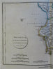 Messenia Ancient Greece Messene Pylos Kalamata 1805 Mawman engraved map