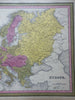 Europe German Confederation Ottoman Empire France Austria 1846 Cowperthwait Map